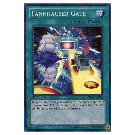 Yu-Gi-Oh! - Abyss Rising - Tannhauser Gate (Super Rare) ABYR-EN053
