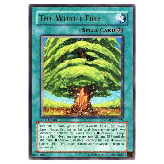 Yu-Gi-Oh! - Crossroads of Chaos - The World Tree (Rare) CSOC-EN059