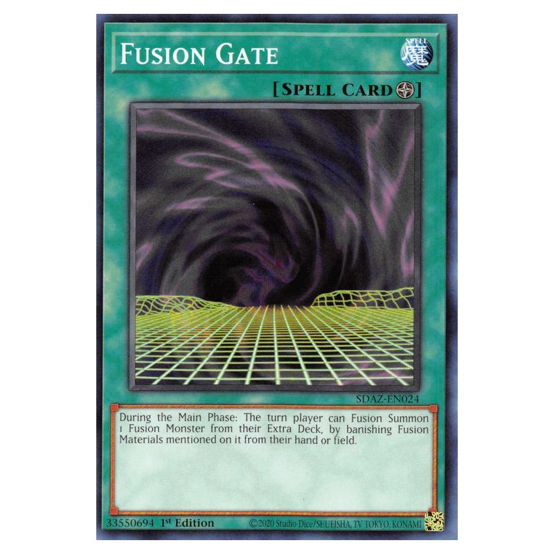 Yu-Gi-Oh! - Structure Deck - Albaz Strike - Fusion Gate (Common) SDAZ-