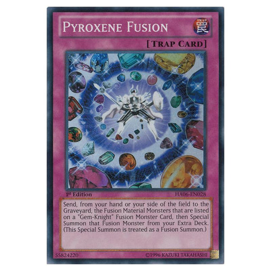 Yu-Gi-Oh! - Hidden Arsenal 6 - Omega Xyz - Pyroxene Fusion (Super Rare) HA06-EN028