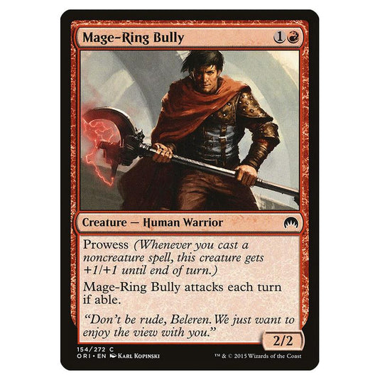 Magic The Gathering - Magic Origins - Mage-ring Bully - 154/272 (Foil)