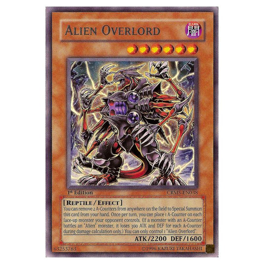 Yu-Gi-Oh! - Crimson Crisis - Alien Overlord (Rare) CRMS-EN038