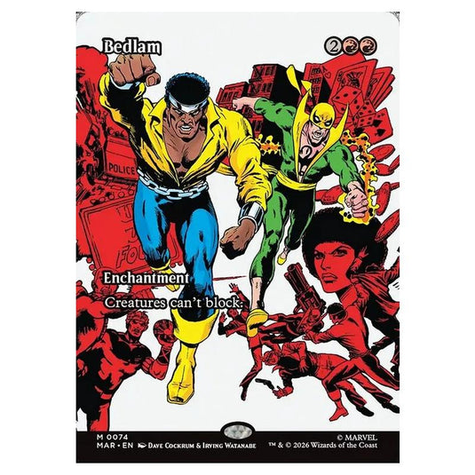 Magic The Gathering - Marvel Universe - Bedlam - 0074