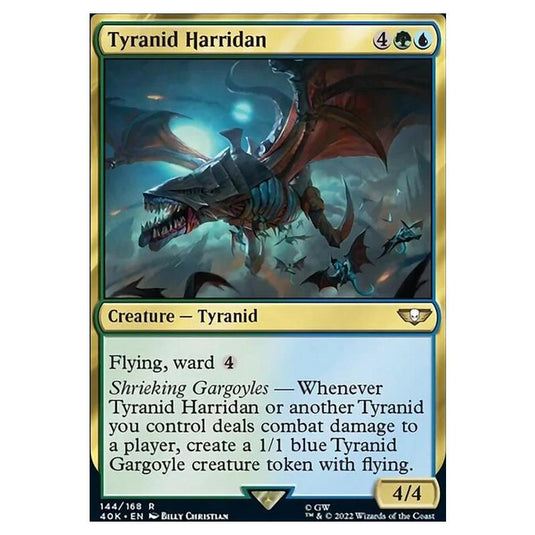 Magic The Gathering - Universes Beyond - Warhammer 40k - Tyranid Harridan - 144/168
