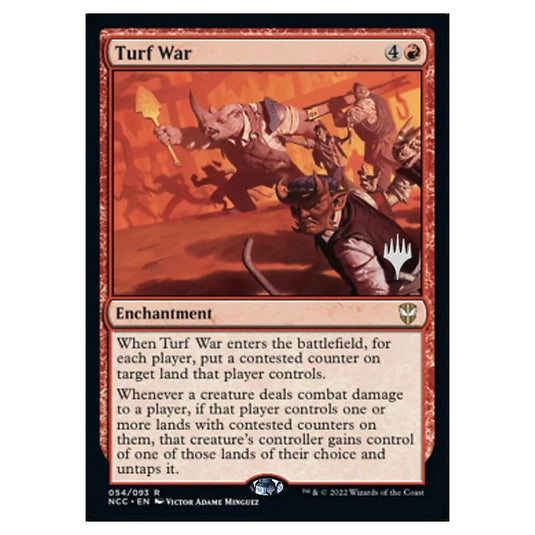 Magic The Gathering - Commander: Streets of New Capenna Promos - Turf War - 054/281