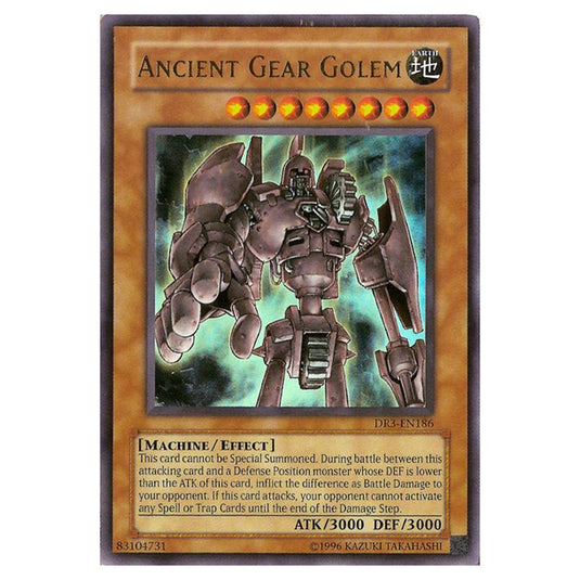 Yu-Gi-Oh! - Dark Revelation Volume 3 - Ancient Gear Golem (Ultra Rare) DR3-EN186