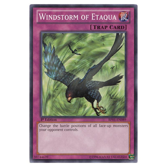 Yu-Gi-Oh! - Battle Pack - Epic Dawn - Windstorm of Etaqua (Common) BP01-EN089