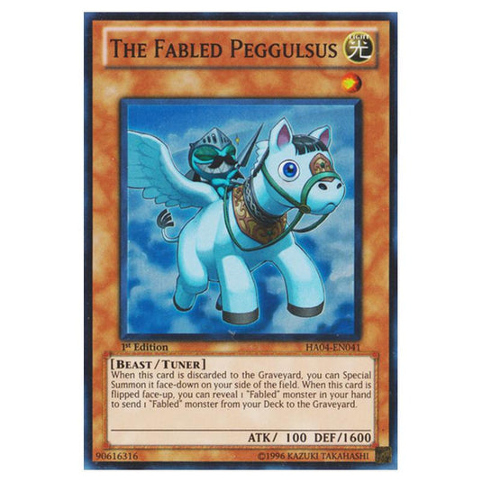 Yu-Gi-Oh! - Hidden Arsenal 4 - Trishula's Triumph - The Fabled Peggulsus (Super Rare) HA04-EN041