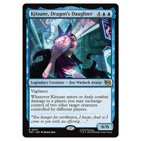 Magic The Gathering - Teenage Mutant Ninja Turtles - Kitsune, Dragon's Daughter - 0041