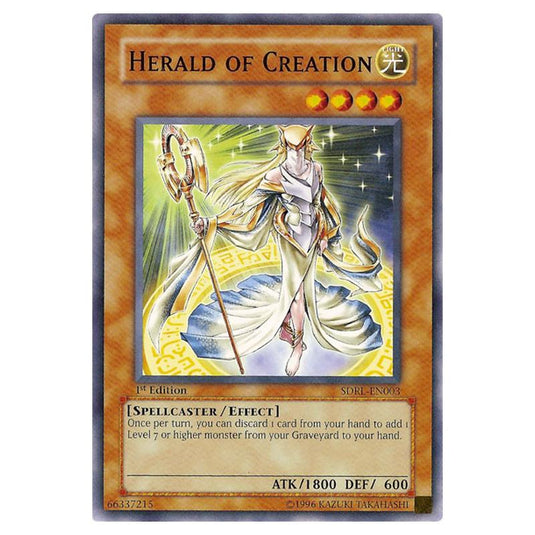 Yu-Gi-Oh! - Rise of the Dragon Lords Structure Deck - Herald of Creation (Common) SDRL-EN003