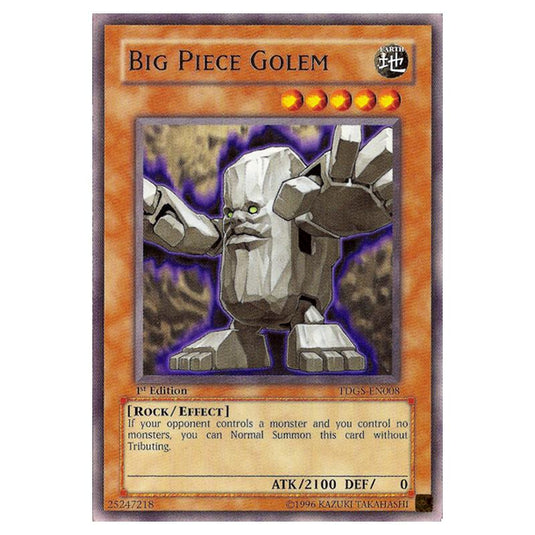 Yu-Gi-Oh! - The Duelist Genesis - Big Piece Golem (Rare) TDGS-EN008