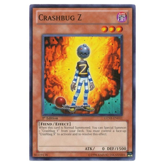 Yu-Gi-Oh! - Generation Force - Crashbug Z (Common) GENF-EN011