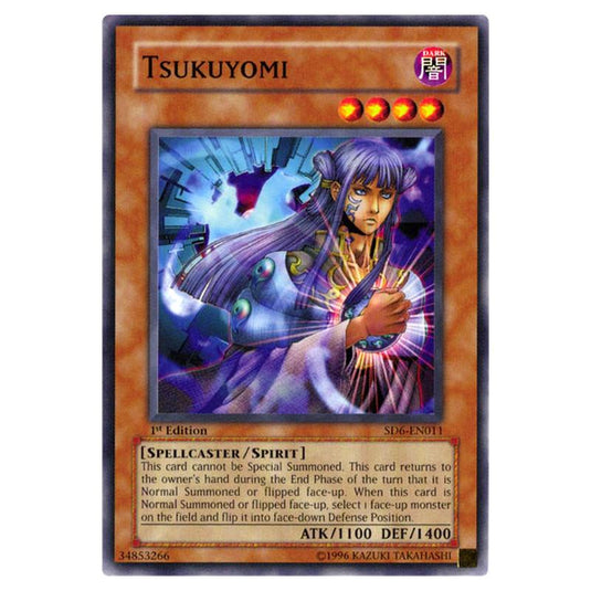 Yu-Gi-Oh! - Structure Deck - Spellcaster's Judgment - Tsukuyomi (Common) SD6-EN011