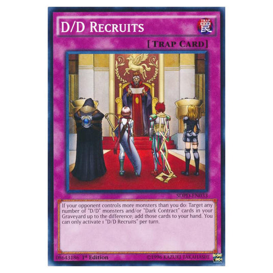 Yu-Gi-Oh! - Pendulum Domination Structure Deck - D/D Recruits (Common) SDPD-EN033