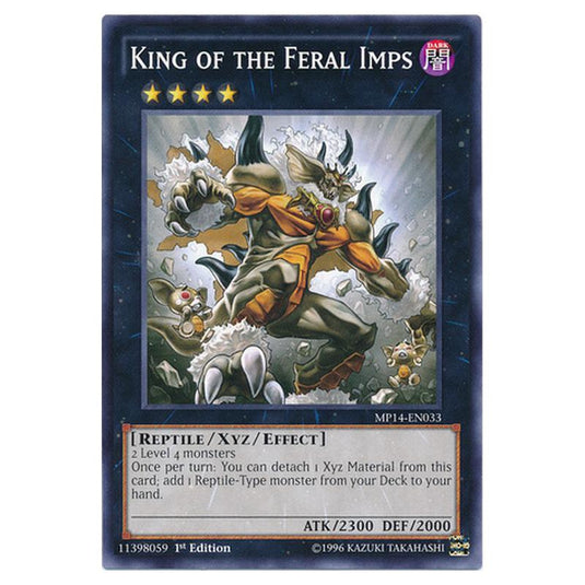Yu-Gi-Oh! - 2014 Mega-Tin Mega Pack - King of the Feral Imps (Common) MP14-EN033