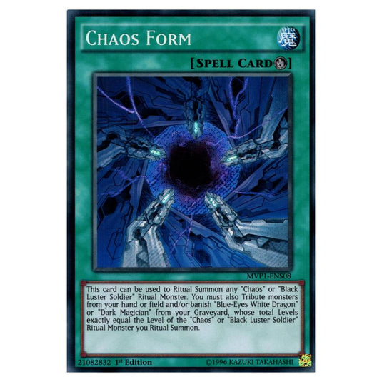 Yu-Gi-Oh! - Yu-Gi-Oh! The Dark Side of Dimensions Movie Pack Secret Edition - Chaos Form (Secret Rare) MVP1-ENS08