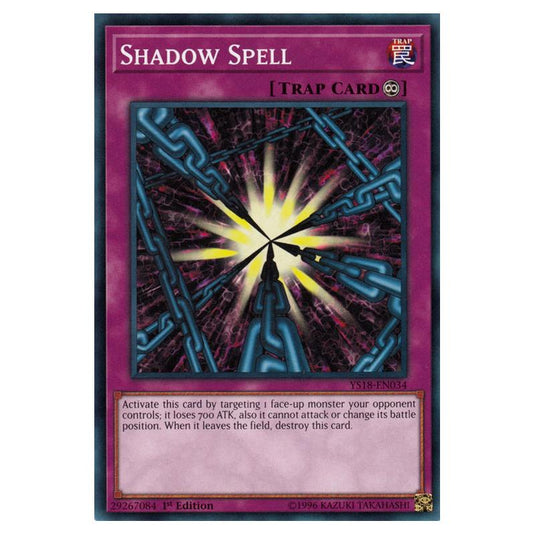 Yu-Gi-Oh! - Starter Deck - Codebreaker - Shadow Spell (Common) YS18-EN034