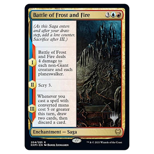Magic The Gathering - Kaldheim Promos - Battle of Frost and Fire - 204/285