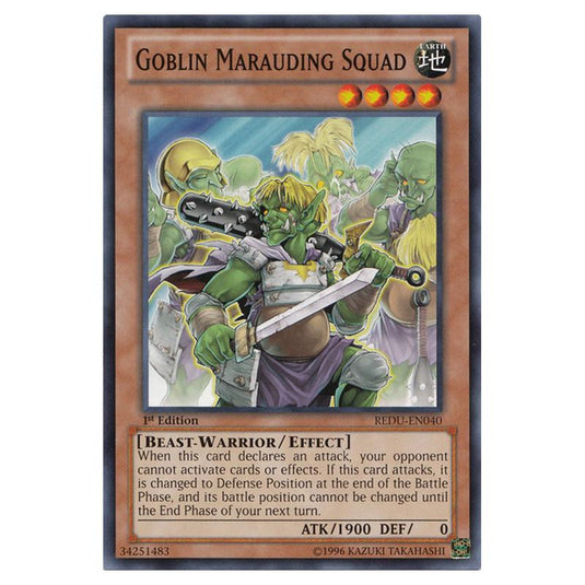 Yu-Gi-Oh! - Return of the Duelist - Goblin Marauding Squad (Short Print) REDU-EN040