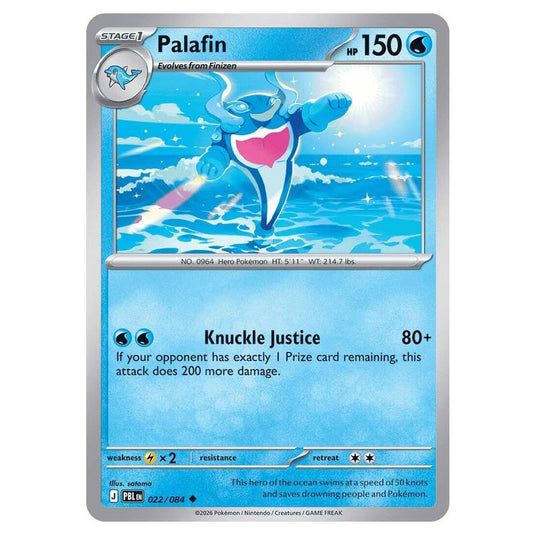 Pokemon - Mega Evolution - Pitch Black - Palafin - 022/084