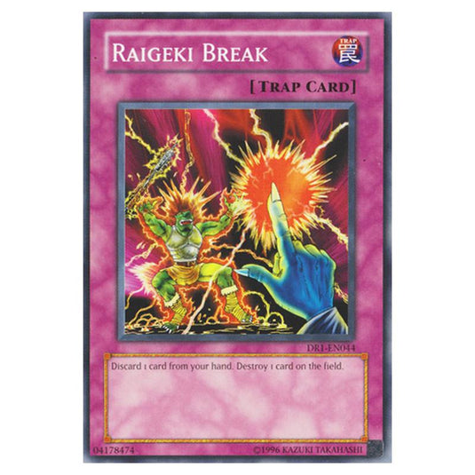 Yu-Gi-Oh! - Dark Revelation Volume 1 - Raigeki Break (Common) DR1-EN044