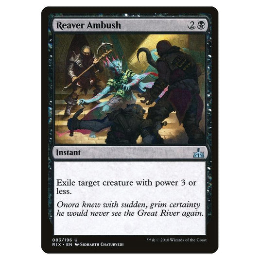 Magic The Gathering - Rivals Of Ixalan - Reaver Ambush - 83/196