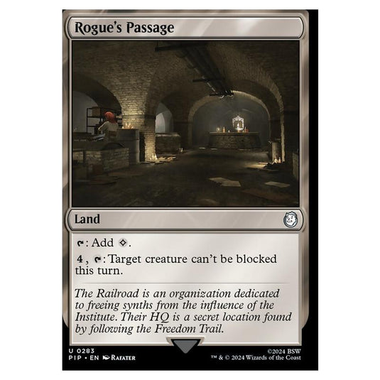 Magic The Gathering - Universes Beyond - Fallout - Rogue's Passage - 0283