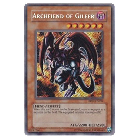 Yu-Gi-Oh! - Retro Pack 2 - Archfiend of Gilfer (Secret Rare) - RP02-EN094