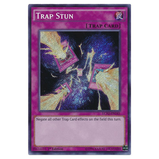 Yu-Gi-Oh! - Legendary Collection 5D's Mega Pack - Trap Stun (Secret Rare) LC5D-EN141