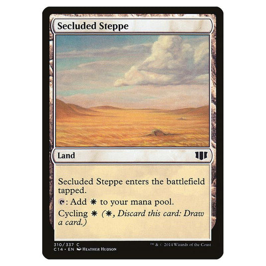 Magic The Gathering - Commander 2014 - Secluded Steppe - 310