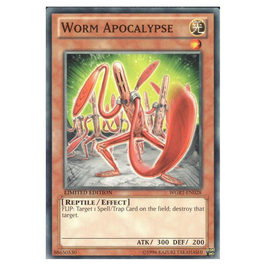 Yu-Gi-Oh! - War of the Giants Reinforcements - Worm Apocalypse (Common) WGRT-EN028