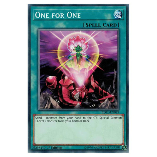 Yu-Gi-Oh! - Structure Deck - Powercode Link - One for One (Common) SDPL-EN029