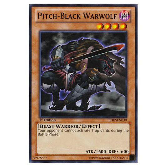 Yu-Gi-Oh! - Battle Pack 2 - War of the Giants - Pitch-Black Warwolf (Common) BP02-EN030