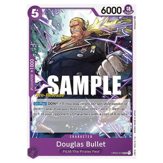 One Piece - OP-02: Paramount War Promos - Douglas Bullet - OP02-079