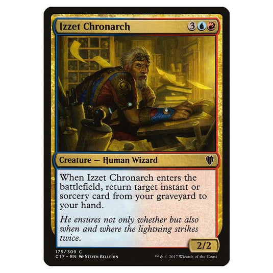 Magic The Gathering - Commander 2017 - Izzet Chronarch - 175/309