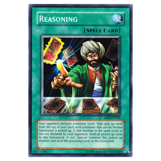 Yu-Gi-Oh! - Dark Revelation Volume 1 - Reasoning (Common) DR1-EN029