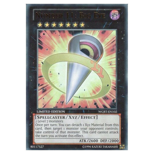 Yu-Gi-Oh! - War of the Giants Reinforcements - Number 11: Big Eye (Ultra Rare) WGRT-EN102