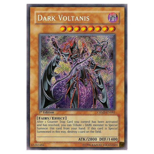 Yu-Gi-Oh! - Crimson Crisis - Dark Voltanis (Secret Rare) CRMS-EN081