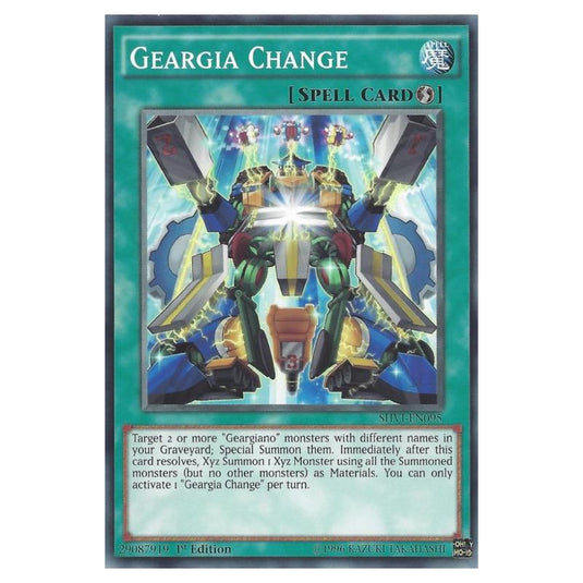 Yu-Gi-Oh! - Shining Victories - Geargia Change (Common) SHVI-EN095