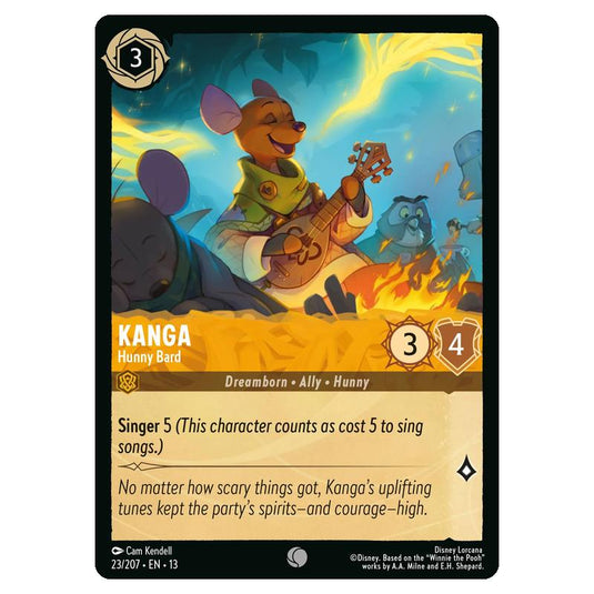 Lorcana - Attack of the Vine - Kanga - Hunny Bard (Common) - 23/207