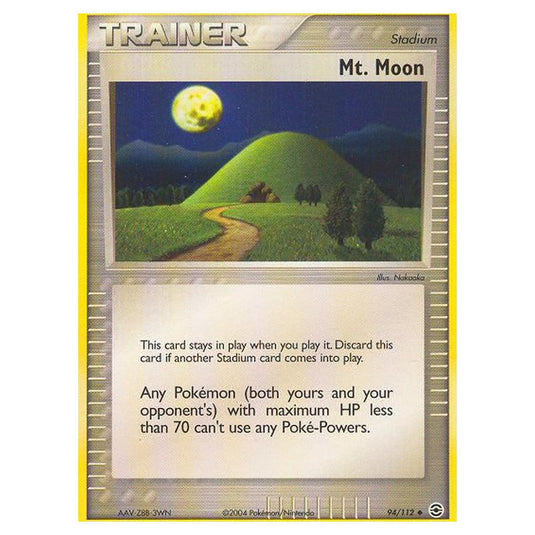 Pokemon - EX Series - FireRed & LeafGreen - Mt. Moon - 94/112