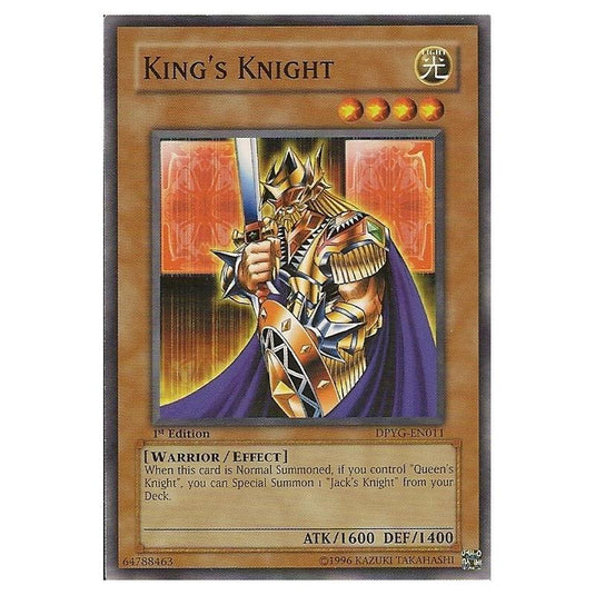Yu-Gi-Oh! - Duelist Pack - Yugi - King's Knight (Common) DPYG-EN011