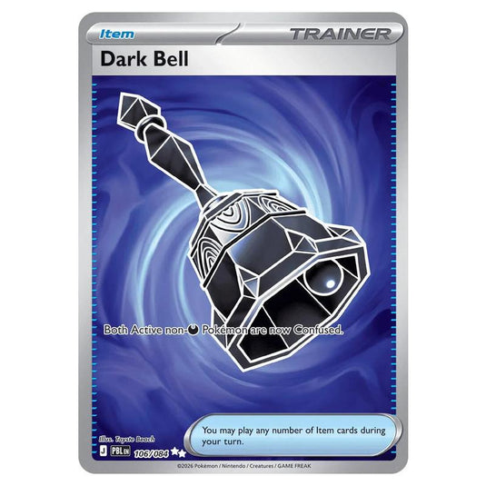 Pokemon - Mega Evolution - Pitch Black - Dark Bell - 106/084
