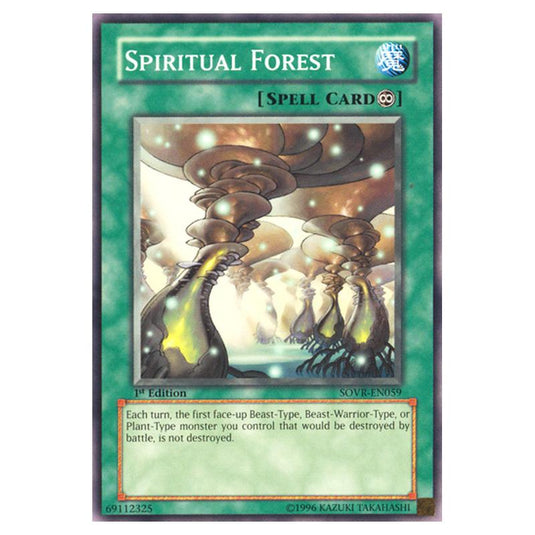 Yu-Gi-Oh! - Stardust Overdrive - Spiritual Forest (Common) SOVR-EN059