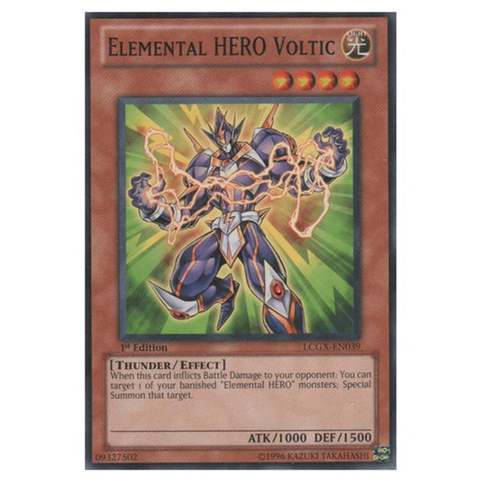 Yu-Gi-Oh! - Legendary Collection 2 - The Duel Academy Years Mega Pack - Elemental HERO Voltic (Common) LCGX-EN039