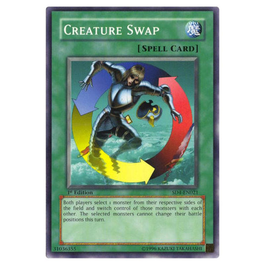 Yu-Gi-Oh! - Structure Deck - Fury from the Deep - Creature Swap (Common) SD4-EN021