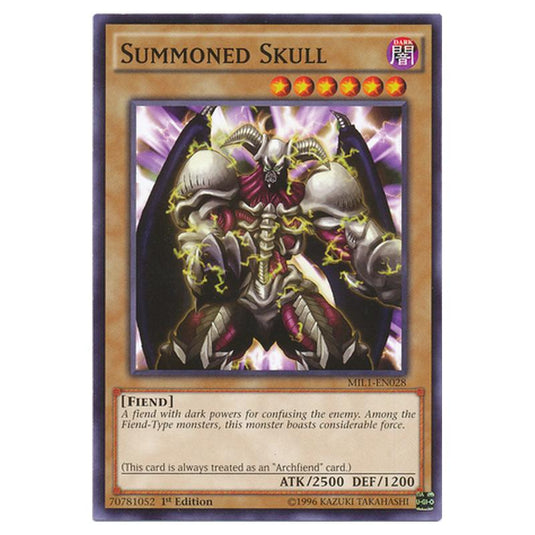 Yu-Gi-Oh! - Millennium Pack - Summoned Skull (Common) MIL1-EN028
