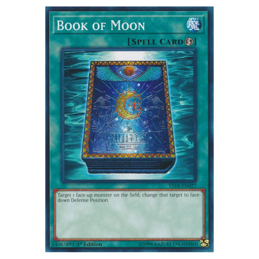 Yu-Gi-Oh! - Starter Deck - Codebreaker - Book of Moon (Common) YS18-EN027
