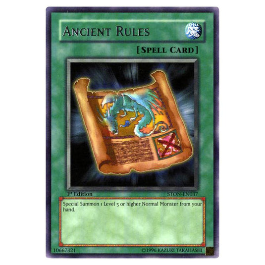 Yu-Gi-Oh! - Strike of Neos - Ancient Rules (Rare) STON-EN037