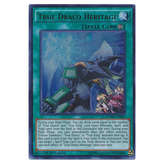 Yu-Gi-Oh! - Maximum Crisis - True Draco Heritage (Ultra Rare) MACR-EN054